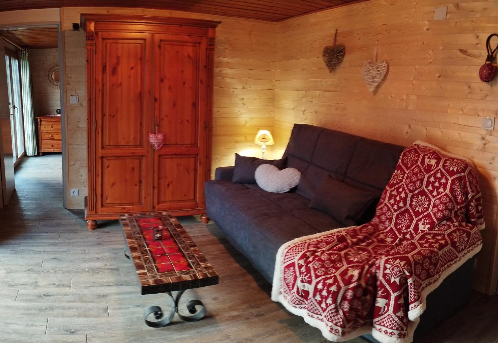 Chalet Au Bois Des Ecureuils Classe Trois Etoiles. Muhlbach-sur-Munster Exterior photo